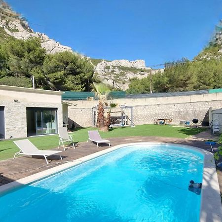 Villa Neuve Avec Piscine Privee Parc Des Calanques 15Min Velodrome Marsilya Dış mekan fotoğraf