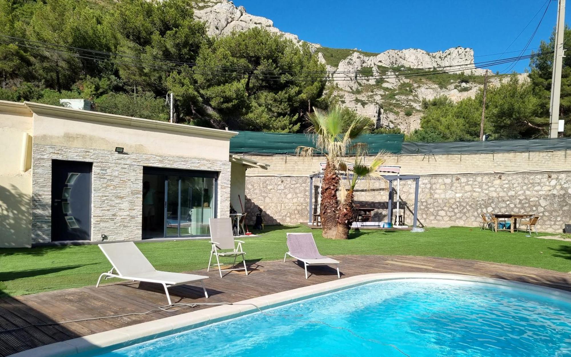 Villa Neuve Avec Piscine Privee Parc Des Calanques 15Min Velodrome Marsilya Dış mekan fotoğraf